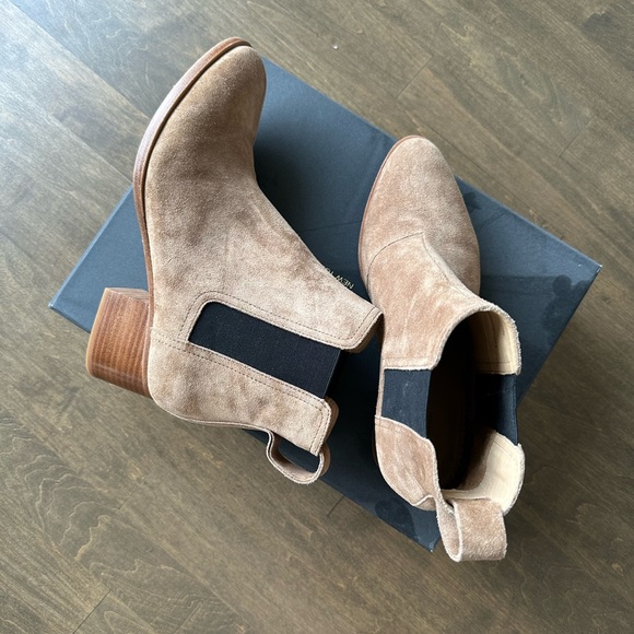 Rag & Bone Walker camel suede boots - Picture 4 of 8